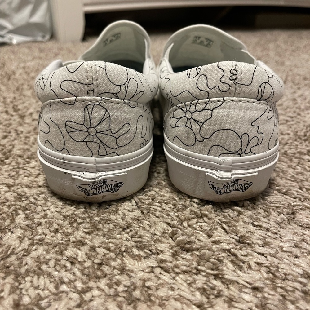 Vans you draw slip ons…SOLES TAKEN OUT - Picture 3 of 3